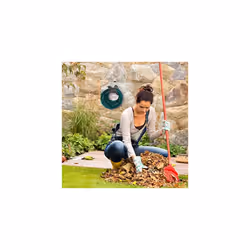 Garden Hose Holder, Cast Iron, Frog, Nostalgic Hose Reel, Wall-Mounted, HxWxD: 19 x 27 x 17 cm, Grey