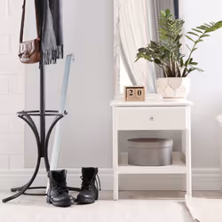 Relaxdays 10023689 Silver 700 mm