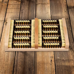 Relaxdays Shoe Brush Outdoor Mat