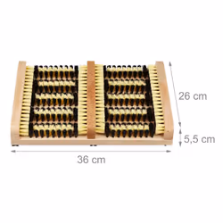 Relaxdays Shoe Brush Outdoor Mat - Additional view 4