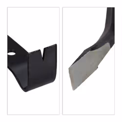 5-Piece Crowbar Set, Crowbar, Pry Bar, Wrecking Bar, Tire Iron; Stainless Steel, Black - Additional view 6
