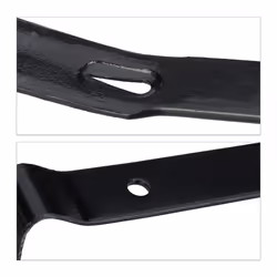 5-Piece Crowbar Set, Crowbar, Pry Bar, Wrecking Bar, Tire Iron; Stainless Steel, Black - Additional view 7