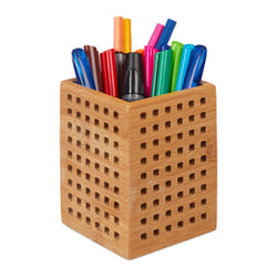 Relaxdays 10024218 pen/pencil holder Bamboo