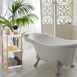 Relaxdays 10024234 bathroom wall shelf