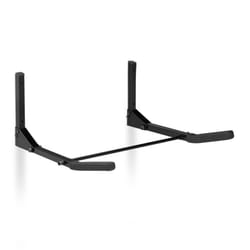 Bicycle Wall-Mounted Rack, Foldable, Hangable Bike Stand, Capacity of 30 kg, HxWxD 19.5 x 44 x 47 cm, Black