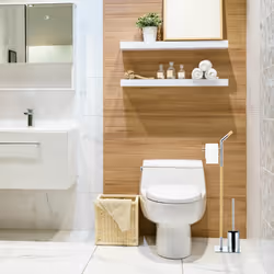 Relaxdays 10024539 toilet brush/holder