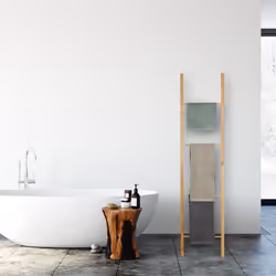 Relaxdays 10025014 towel holder/ring Floorstanding Bamboo