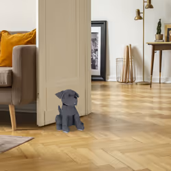 Relaxdays 4052025250584 door stop Black Polyester, Sand