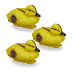 Relaxdays 10025377 decorative statue/figurine Black, Yellow Plastic