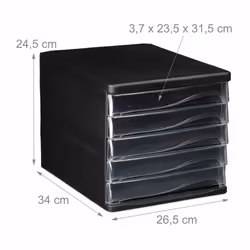 Relaxdays 10025423 desk tray/organizer - Additional view 4