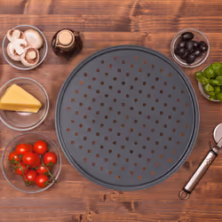 Relaxdays 10025632 pizza pan