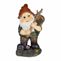 Relaxdays 10025688, Gnome garden statue, 1 pc(s), Stone, Multicolour, 175 mm, 210 mm