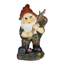 Relaxdays 10025688 garden statue Gnome garden statue Stone Multicolour 1 pc(s)