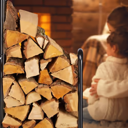 Relaxdays 10026090 firewood cart/rack