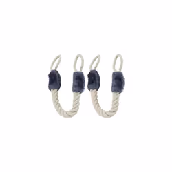Door Finger Pinch Guard Set of 2 Doorstopper Handle Child Safety Soft Cotton 57 cm BeigeBlueGrey 57 x 5 x 5 cm