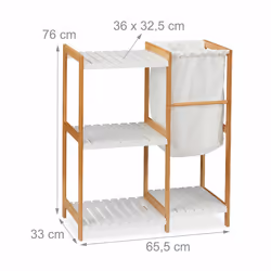 Relaxdays 10027503 bathroom wall shelf - Additional view 4