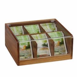 Relaxdays 10027602 tea box