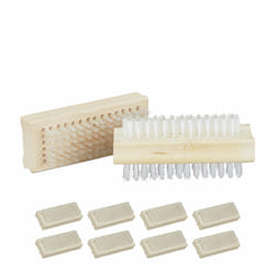 Relaxdays 10027833 nail scrub brush