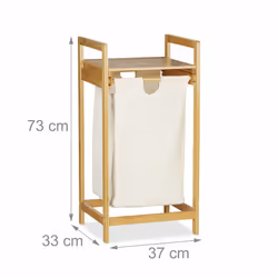 Relaxdays 10028863 laundry basket - Additional view 4