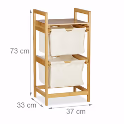 Relaxdays 10028865 laundry basket - Additional view 4