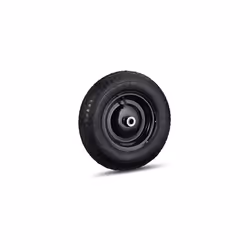 4.80 4.00-8 Wheelbarrow Tyre, Pneumatic Spare Wheel with Steel Rim and Valve, Capacity to 120 kg, Black,10029588