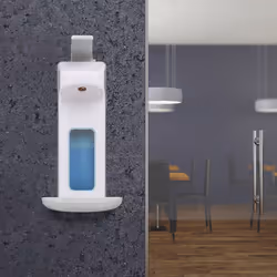 Relaxdays 10029930 soap dispenser 1 L Silver, White