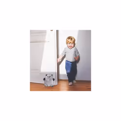 Relaxdays Hedgehog Door Stop, Fabric, for Floor, Heavy, Soft, Decorative Animal Doorstopper, 19.5 cm Tall, Grey