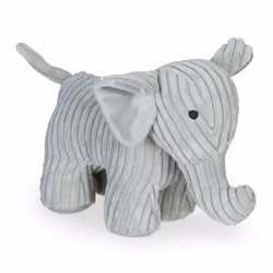 Relaxdays Elephant, Grey, Polyester, Sand, Freestanding, 1 pc(s), 140 mm, 380 mm