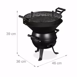 Relaxdays 10030692 outdoor barbecue/grill - Additional view 4