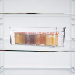 Relaxdays 4052025321321 storage box Storage basket Rectangular Plastic Transparent