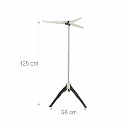 Relaxdays 10032591 laundry drying rack/line - Additional view 4