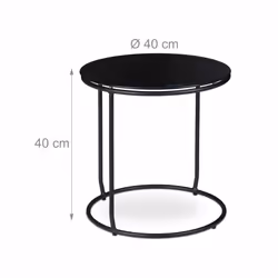 Relaxdays 10032601 coffee/side/end table - Additional view 4
