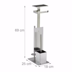Relaxdays 10037437 toilet brush/holder - Additional view 4