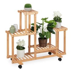Relaxdays 10037578 Tiered plant stand