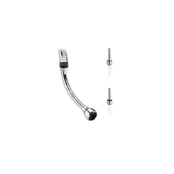 Extension, Flexible Attachment, for Kitchen Tap, 2 Spray Types, 4 Threads: M16 to M24, 30 cm Long, Silver, 80% stainless steel, 30 x 3.5 x 3.5 cm