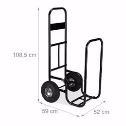 Relaxdays 10038466 firewood cart/rack - Additional view 4