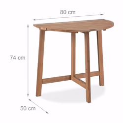 Relaxdays 10038658 outdoor table - Additional view 4