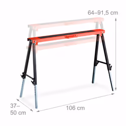 Relaxdays 10039227 sawhorse - Additional view 4