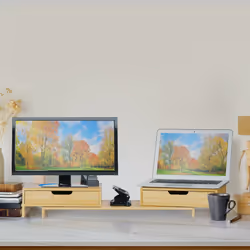 Relaxdays 10039874 monitor mount / stand