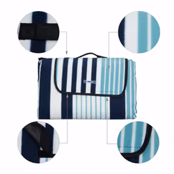 Relaxdays 10041283 picnic blanket
