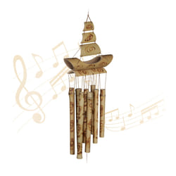 Relaxdays 10041339 wind chime/bell Wood