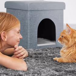 Relaxdays 10045086 cat house
