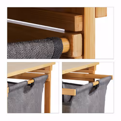 Relaxdays 10046272 bathroom wall shelf - Additional view 6
