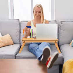 Relaxdays 10046346 laptop stand