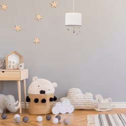 Relaxdays Children's Ceiling Light Moons & Stars