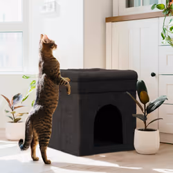 Relaxdays 10047874 cat house