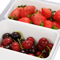 Relaxdays 4052025479206 food storage container Rectangular Transparent, White 4 pc(s)