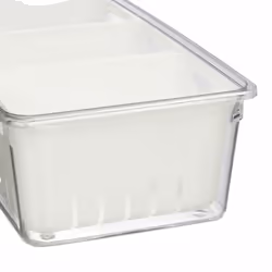 Relaxdays 4052025479206 food storage container Rectangular Transparent, White 4 pc(s) - Additional view 7
