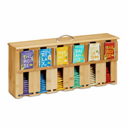Relaxdays 10048538 tea box