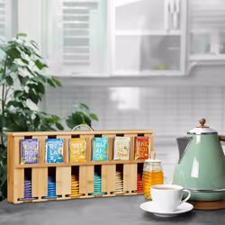 Relaxdays 10048538 tea box